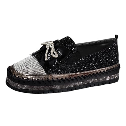 Espadrille femme chic aux finitions soignées couleur noir uni