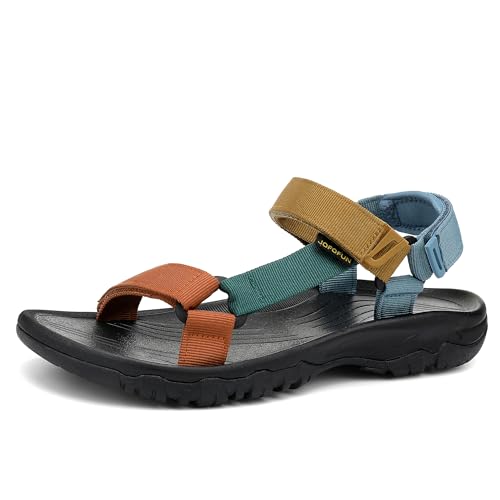 Jofofun Men's Sports Hiking Sandals Original Classic Beach Water Shoes with Arch Support — view 2
