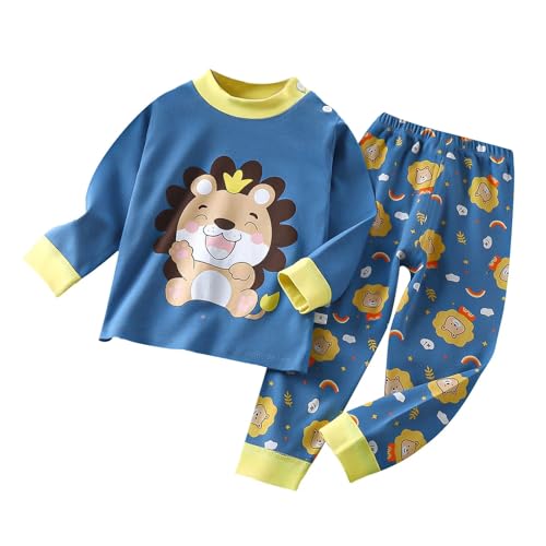 Image of Bold N Elegant Kids Cotton Printed Funky Cool Cartoon Print Full Sleeve T-Shirt & Pajama Lower Casual Clothing Set