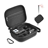 BRDRC Tragetasche für DJI Action 6 Zubehör, Aufbewahrungstasche, Schutzhülle, Hartschalenabdeckung für DJI Osmo Action 6 Standard-Bundle, Kamerazubehör