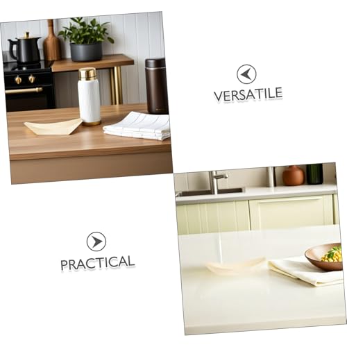 Platos descartables de madera para sushi, set 100 pcs miniatura 3
