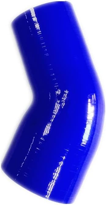 Compatible With Universal Auto Regulating Vehicle 45 ° Reducing Silica Gel Hose Turbocharger Reducer Pipe Joint Vehicle Accessories(80-90MM)