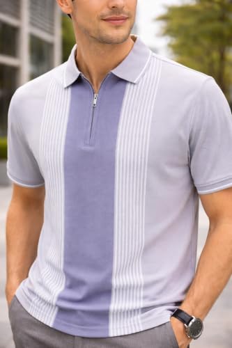 Image of GODFREY Half Cotton Polo T Shirt for Man with Pocket - Regular Fit Mens Collar Tshirt