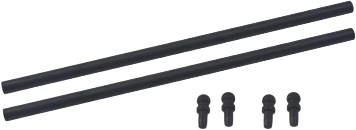2pcs 3/16" 5.540" Chrome Moly Steel Pushrods for Predator 212 Hemi for Honda GX200 for 196cc Clone Engines Mini Bike & Go Kart Parts
