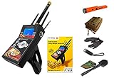GER Detect Gold Hunter 2019 with 6 Search System + Free GP Pinpointer, Long Range Metal Detector Kit for Adults & Underground Depth Scanner for Distance Targeting for Gold, Silver, Coins, and Treasure