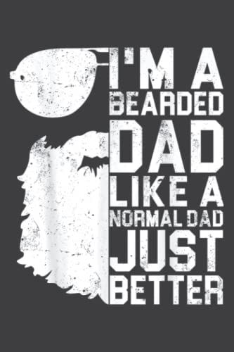 Mens Bearded Dad Funny Beard Humor Father S Day Gift Idea: Daily Planner - Undated Daily Planner for Staying on Track (6" x9")