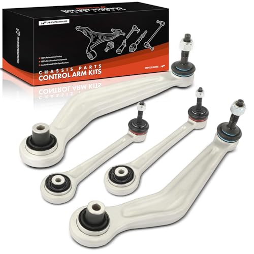 A-Premium Set of 4, Rear Upper Control Arm, with Ball Joint & Bushing, Compatible with BMW 525i 2001-2003, 528i 1997-2000, 530i 2001-2003, 540i 1997-2003