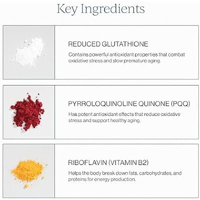 CYMBIOTIKA Liposomal Glutathione Supplement PQQ, CoQ10 & Antioxidants for Detox, Brain, Energy, Immune Support Advanced Absorption for Cellular Health & Longevity, Citrus Vanilla, 1 Month Supply