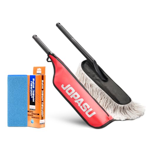 JOPASU Car Duster with Paraffin Wax-Treated Cotton Strands - Image 2