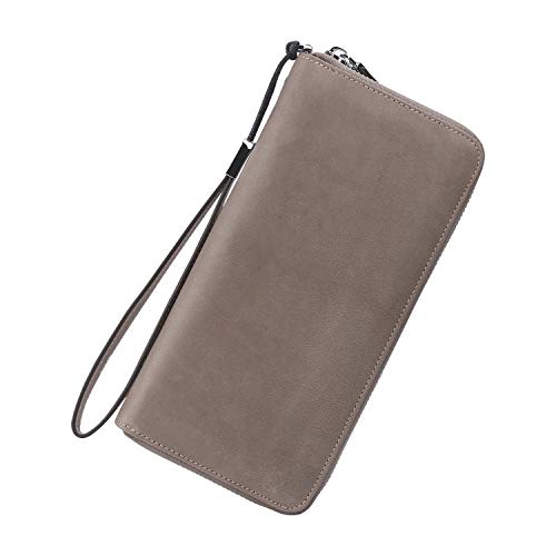 Lavemi RFID Leather Wallet with 17 Card Slots & Phone Holder