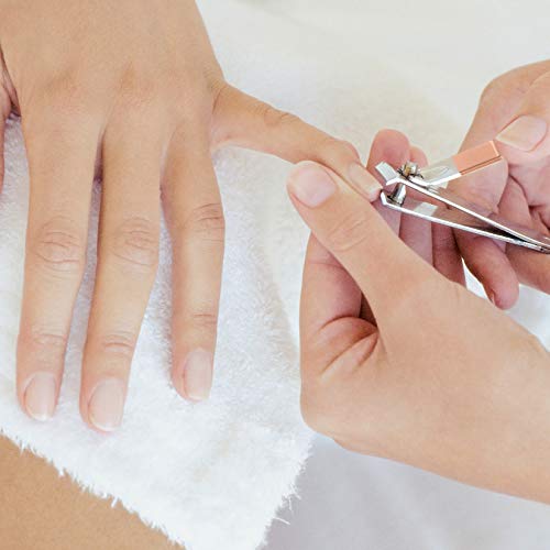 16-teiliges Nagelknipser-Set Luxus-Maniküre-Pediküre-Kit, Beauty-Kit, Edelstahl mit Ledertasche für Männer und Frauen – Bild 6