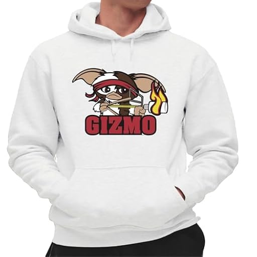 the Fan Tee Sudadera Adulto con Capucha de Hombre Peliculas Mogwai La Criatura más Adorable del Cine Retro 010 XL | Ya disponible en tu tienda friki favorita! En mundofriki.es!