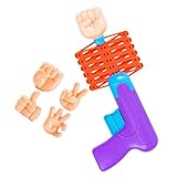 FRCOLOR Juguete de Puños Telescópicos para Niños Accesorios de Broma Mini Juguete de Mano Retráctil para Fiestas y Cumpleaños 1 Set