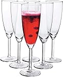 Ikea-Svalka Champagne Flute Glass, Set of 6, 7 ounces