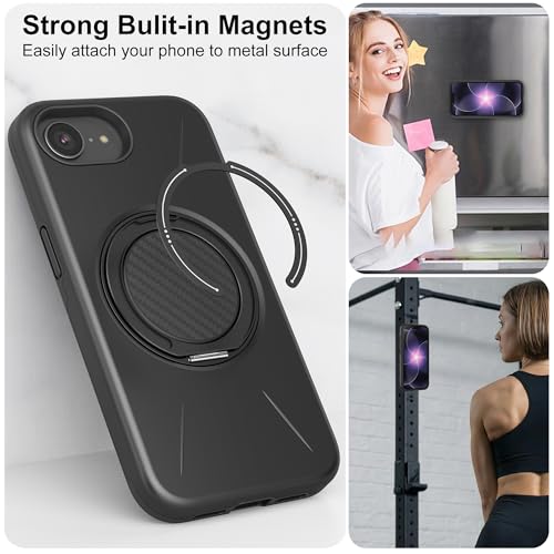 Coque iPhone 17e MagSafe antichoc béquille et protection écran intégrale - 6