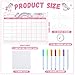 Justforjoyful Light-Up Unicorn Reward Chart for Kids Toddlers Acrylic Behavior & Responsibility Chart with LED Lights Unicorn Chore Chart Bedtime Routine Positive Chart for Home Classroom School