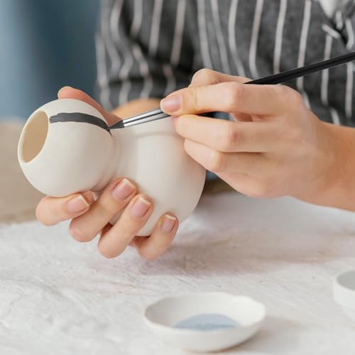 QfwdfcTrenz Set de 10 Pinceles Artísticos de Silicona para Pintura Profesional con Puntas de Goma miniatura 7