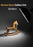 Godox Oświetlenie z bucikami Softbox, kompatybilne z Godox typu S (2 szt. FW22 x 90 cm)