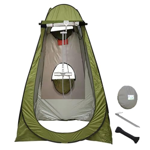 Tienda de ducha Pop Up PrivateTent para camping, portátil y vestuario con protección solar UPF 50+, fácil instalación actividades al aire libre, playa, senderismo, bolsa de almacenamiento, cuerdas,