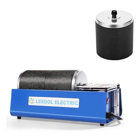Leegol Electric 6LB Rock Tumbler with Extra Barrel Cover
