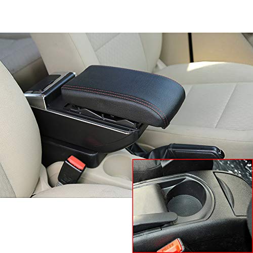 Para 2008-2011 C itroen C4 De lujo Auto Apoyabrazos Consola Central Reposabrazos...