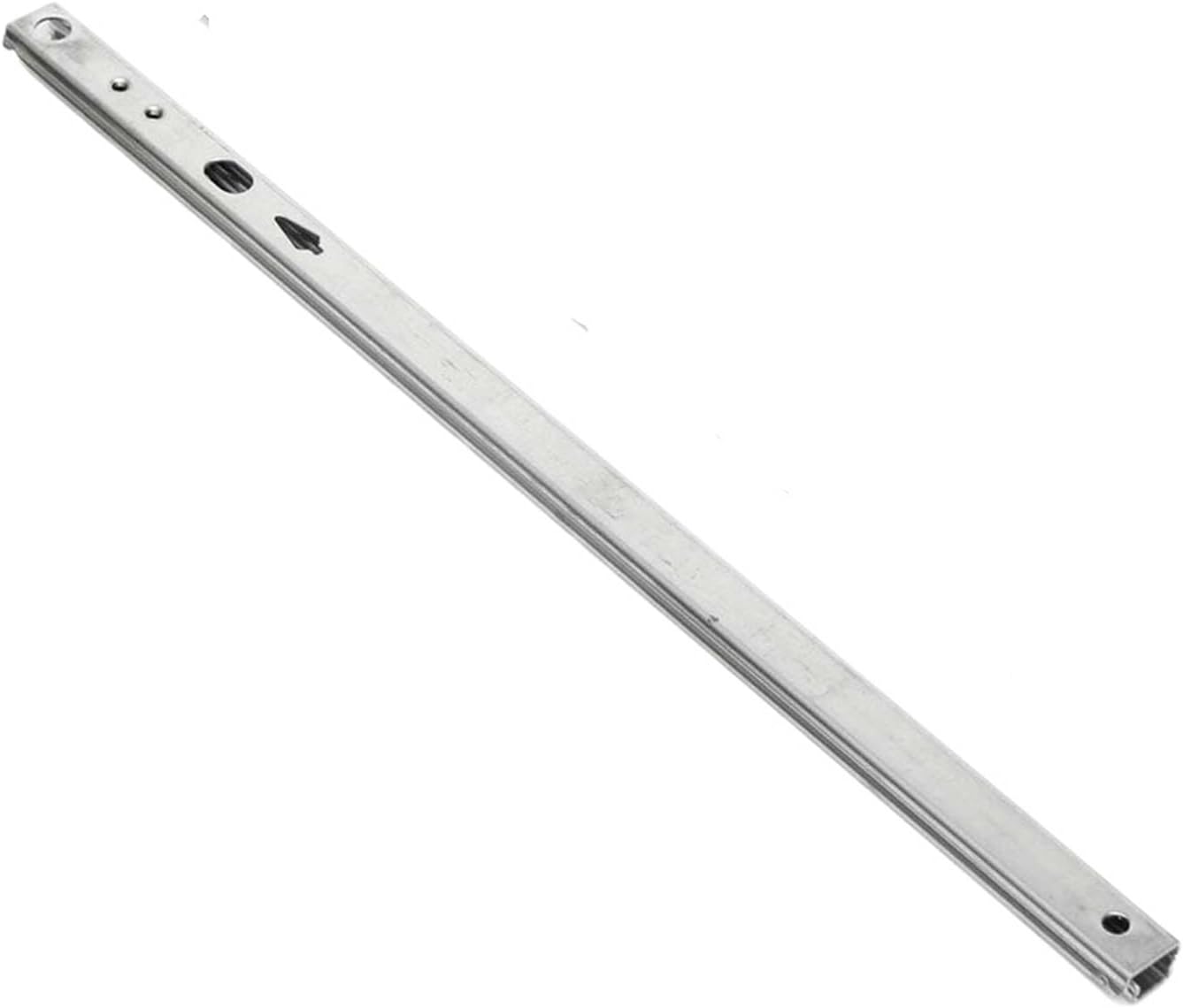 Ball Guide Two Sections 17 Wide Steel Ball Two Fold Ball Slide Drawer Steel Ball Slide 8/10/11/14/16 Inches(11inches (278mm))