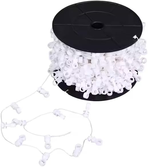 Curtain Track Carrier Rollers, Snap Design, Smooth Gliding, Universal Track Compatibility 60%