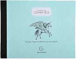 Carnet De Comptes Exacompta - Format 21x19 Cm | 80 Pages Papier 110 G/m² | Couverture Jaune | Fabriqué En France