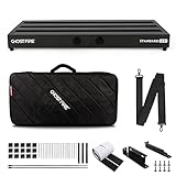 Ghost Fire Guitar Pedal Board Aluminum Alloy Effect Pedalboard with Carry Bag,V series (V-STANDARD 3