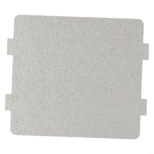 Piastra di copertura in mica per forno a microonde, resistente alle alte temperature, accessorio di ricambio per riparazione e manutenzione, 9,9 x 10,8 cm, 0,04 mm, 1 confezione (10 pezzi)