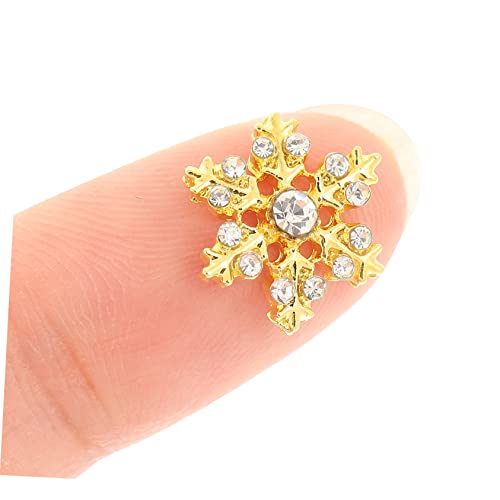 FOMIYES 40 Pçs Enfeites De Floco De Neve Para Unhas Decoração De Casamento Decoração Moderna Encanto