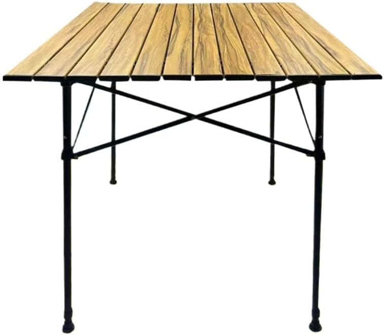 Adjustable Square Table Outdoor Table Camping Barbecue Aluminum Alloy Folding Picnic Table