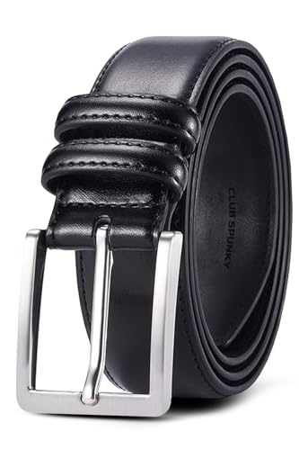 Image of Men's Vegan Leather Belt, Fashion & Classic Designs for Work Business and Casual