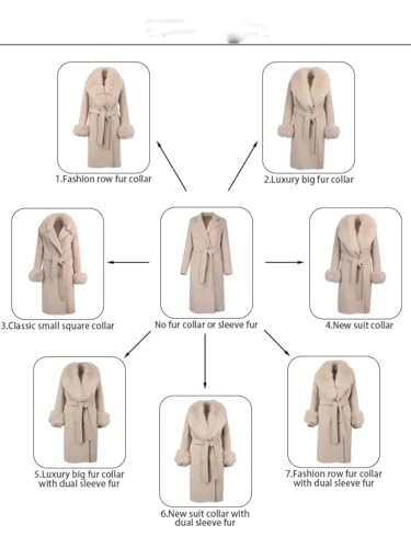 Women Double Breasted Woolen Jacket Belt Warm Long Natural Wool Blends Coat Streetwear blue 4 S steampunk buy now online Women Double Breasted Woolen Jacket Belt Warm Long Natural Wool Blends Coat Streetwear blue 4 S steampunk buy now online