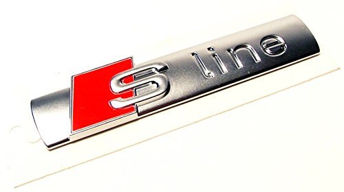 アウディ純正部品 S-lineエンブレム 8N0853601A