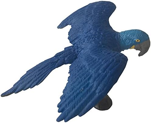 OIVA Plastic Toy Bird Wild Animals Marine Animals Dinosaurs Play Set Figures, Parrot