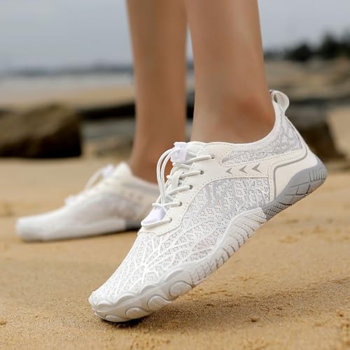 Image of Hike Barefoot Shoes for Women Men, Pro Barefoot Shoe with Wide Toe Box for Hiking, Walking, Swimming, Non-Slip Breathable Lightweight Water Shoes Unisex
