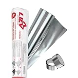 Manta Térmica Foil De Subcobertura Dupla Face 100m² + 2 Fitas Telhado Casa Reforma