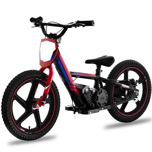 Blissskip Kids Electric Dirt Bike - Lightweight, 340W, 11.8MPH Max,
