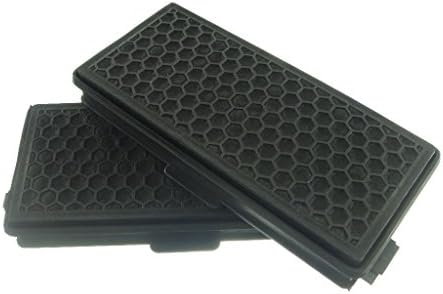 Yourspares 2 x Fits Miele S5260, S5261, S5280, S5281, S5310, S5311, S5321 and S5360 Sf-aac50 Anti Allergy Hepa Filter/Active Air Clean Carbon