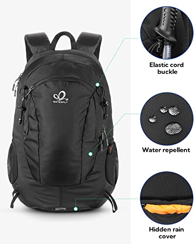 Waterfly Lightweight Day Hiking Backpack: Travel Waterproof Daypack Trekking Bagpack Hike Day Bag For Camping Climbing Man Woman 30L #TOP2