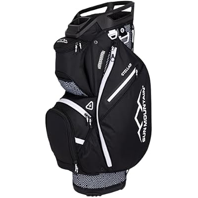 Sun Mountain Women's Stellar Lightweight Cart Golf Bag, 14-Way Top, 2025 Model