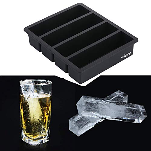 Witice Silicone Ice Cube Trays Large For Whisky(2-Pack) - Butter Mold,With Easy Release Ice Cubes For Whiskey And For Cocktail,Food Grade #TOP2