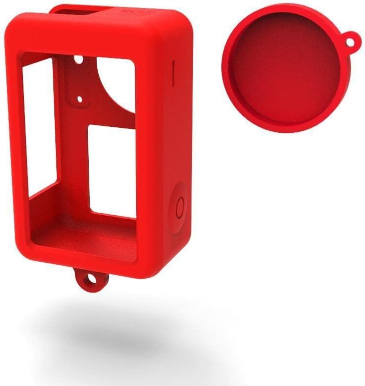 Miniatura 8 de Compatible with DJI Action 3 Anti-Scratch Camera Silicone Case Protective Case Silicone Case for DJI Action 3 Anti-Scratch Camera Accessories Black