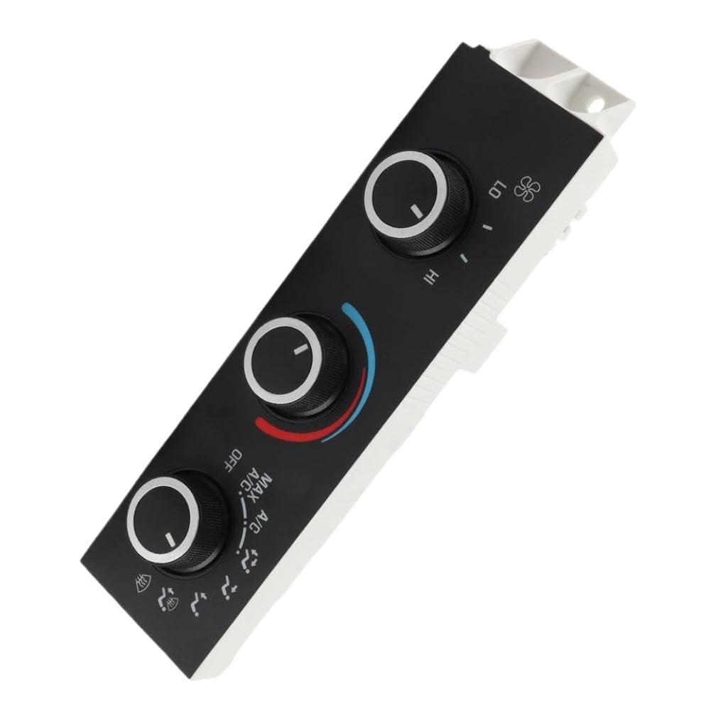 Front Climate Control Module 599-217 Replacement HVAC Control Module Compatible with Savana 2500 3500 1996-2020
