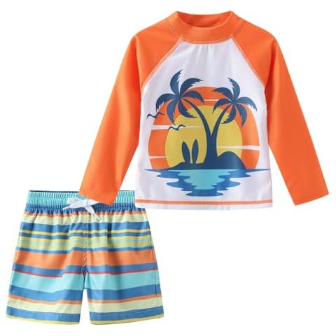 Aisyee Toddler Boys Swim Set Cover