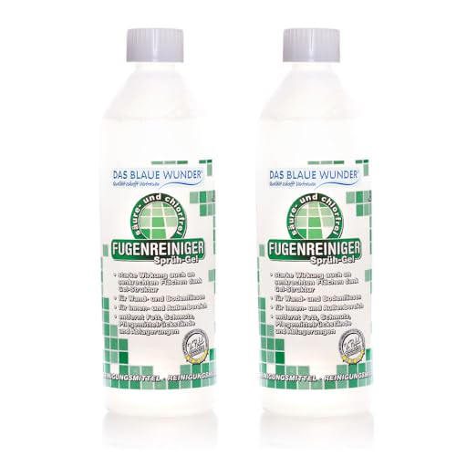 Das blaue Wunder - Fugenreiniger Sprüh-Gel 2x 750 ml