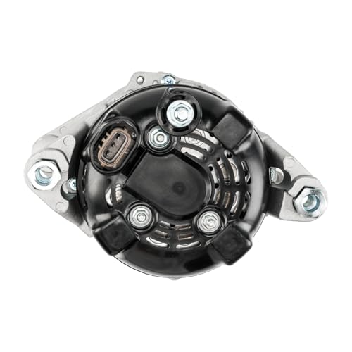 Image of PHILTOP Alternator Compatible With Hyundai for 2015-2019 Sonata 2015-2020 Sorento 2016-2020 Optima 2019-2020 Santa Fe 2017-2018 Santa Fe Sport 2017-2021 150 Amp 11953N 12V CW 6-Groove Pulley | Fits 2019-2020 Hyundai Santa Fe L4 2.4L, 2015-2019 Hyundai Sonata L4 2.4L, Replacement OE 11953, 42064, 373002G061