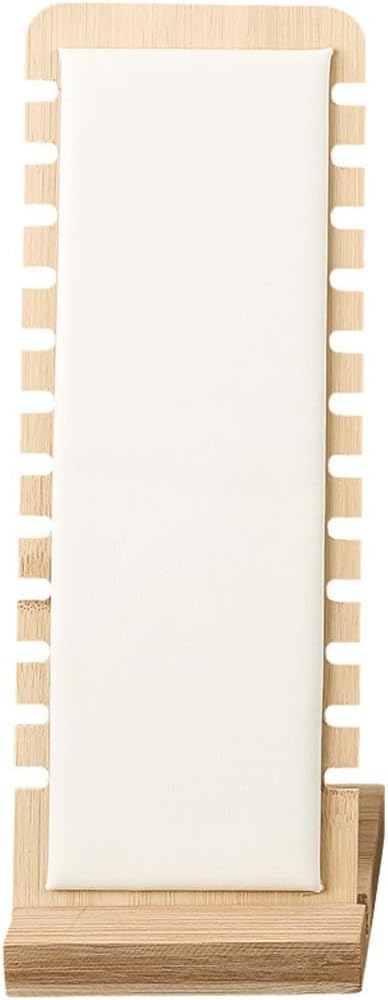 JSEIAJB Solid Wood Necklace Display Rack Jewelry Props Necklace Hanging Rack