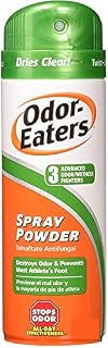 Odor-Eaters Foot Spray Powder, 5.3oz, Pack of 2 (Package May Vary)